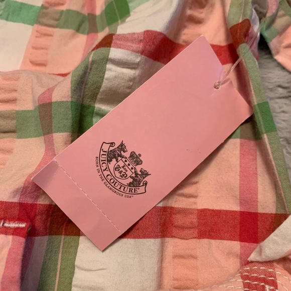 ‼️SOLD‼️New Juicy Couture plaid spring coat. - Picture 7 of 7